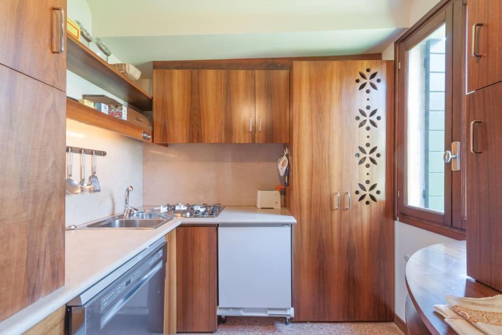 Ca' De La Comare, Relaxing And Elegant Apartment On Canal Grande Venedig Exteriör bild