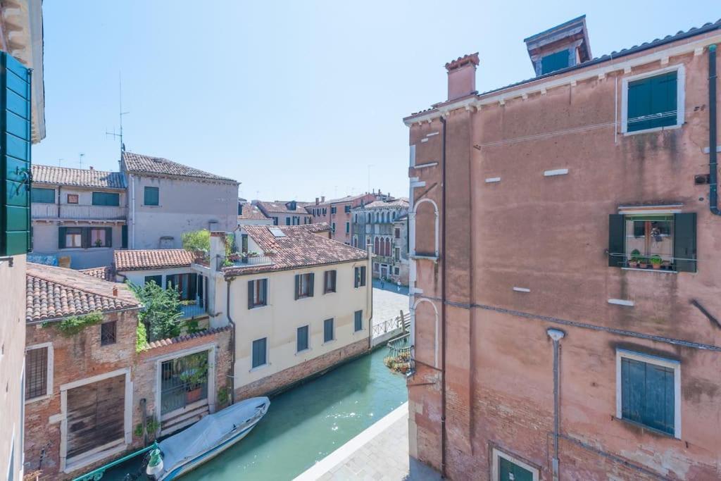 Ca' De La Comare, Relaxing And Elegant Apartment On Canal Grande Venedig Exteriör bild